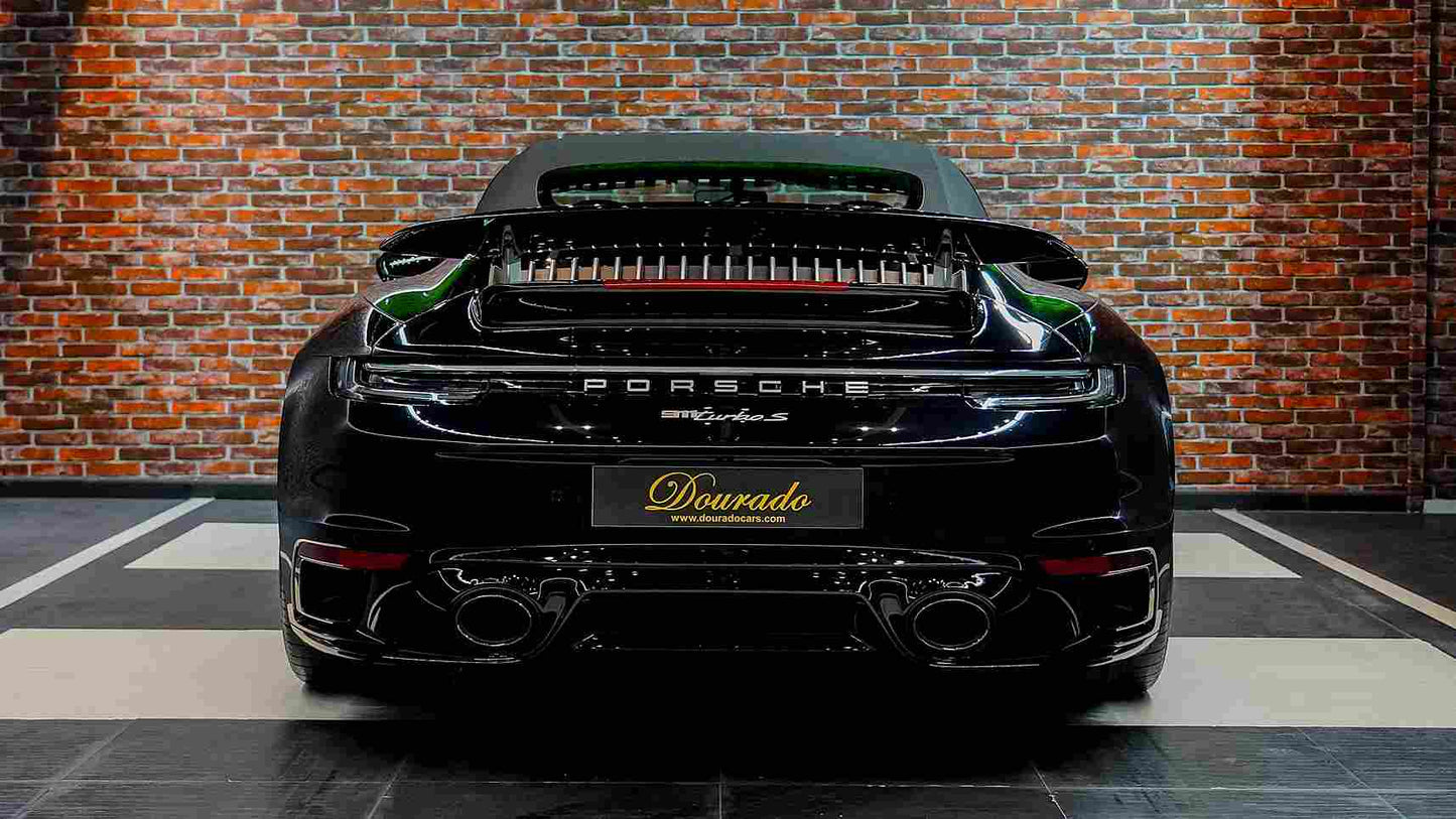 2023| Porsche 911 Turbo S Cabriolet - Black | Export Price