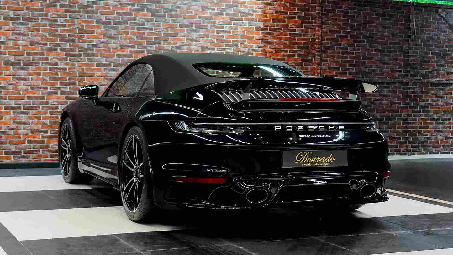 2023| Porsche 911 Turbo S Cabriolet - Black | Export Price