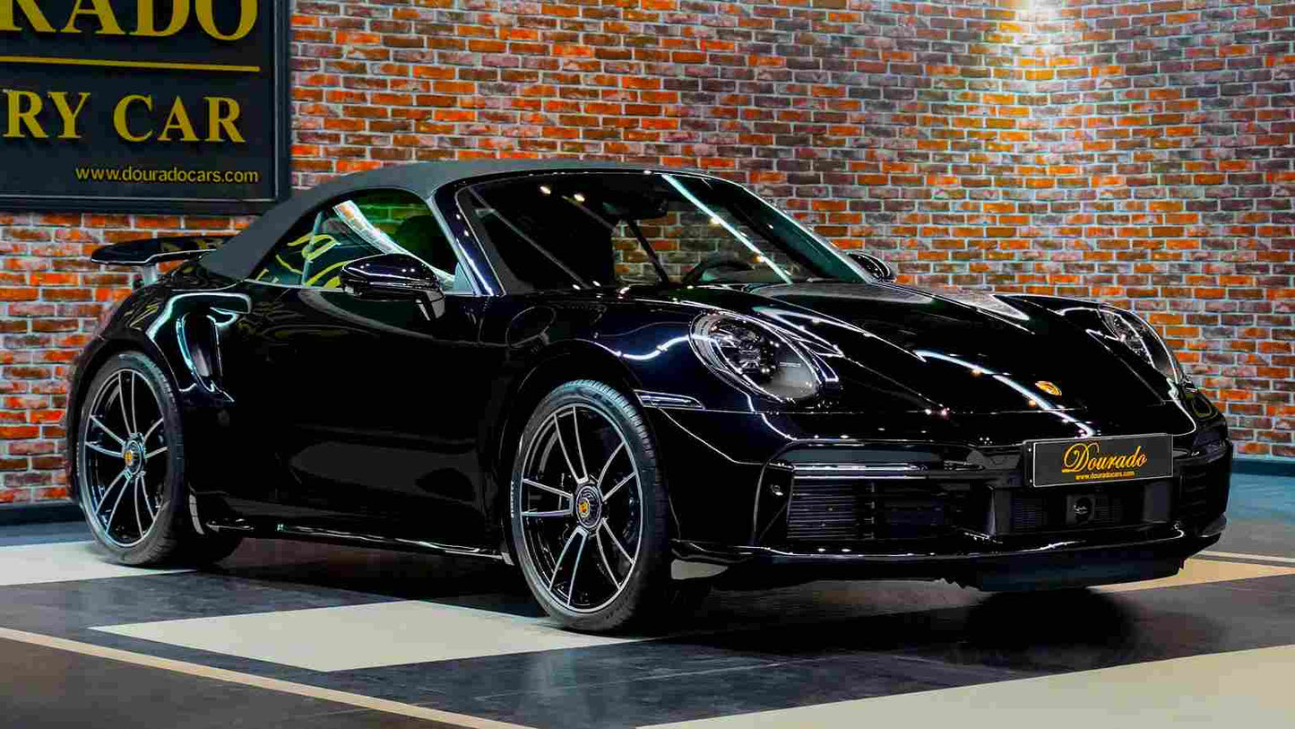 2023| Porsche 911 Turbo S Cabriolet - Black | Export Price