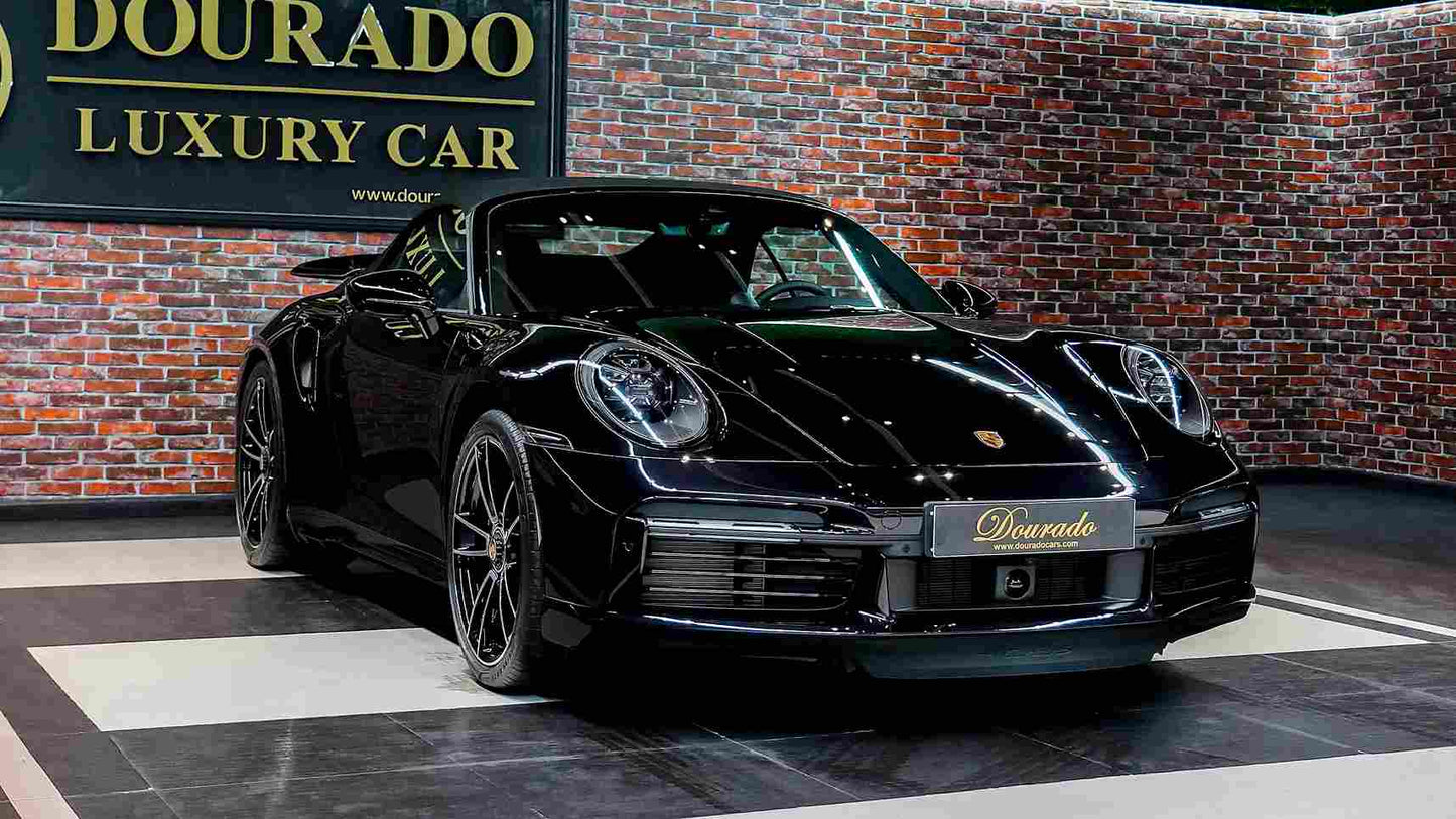 2023| Porsche 911 Turbo S Cabriolet - Black | Export Price