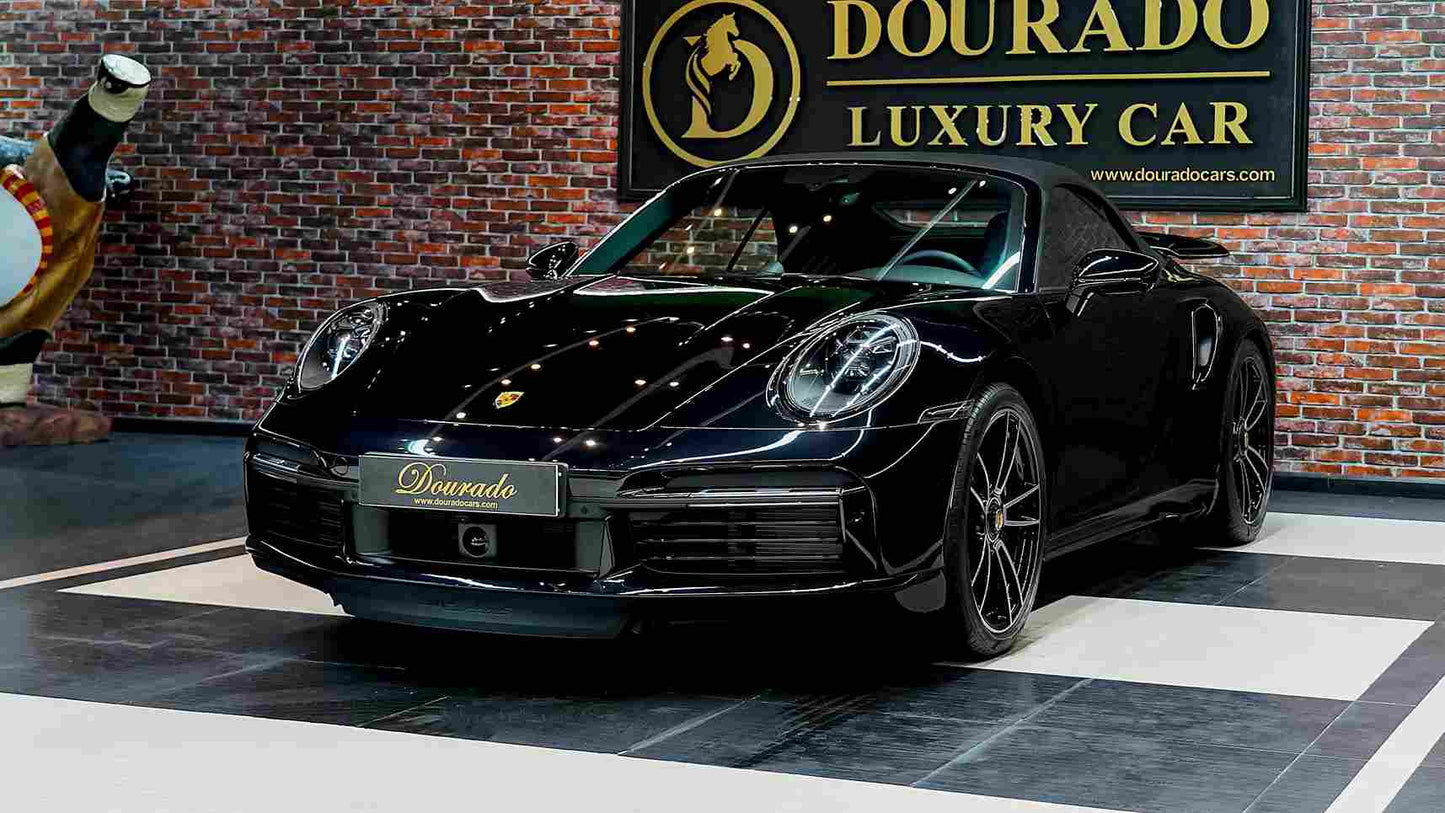 2023| Porsche 911 Turbo S Cabriolet - Black | Export Price