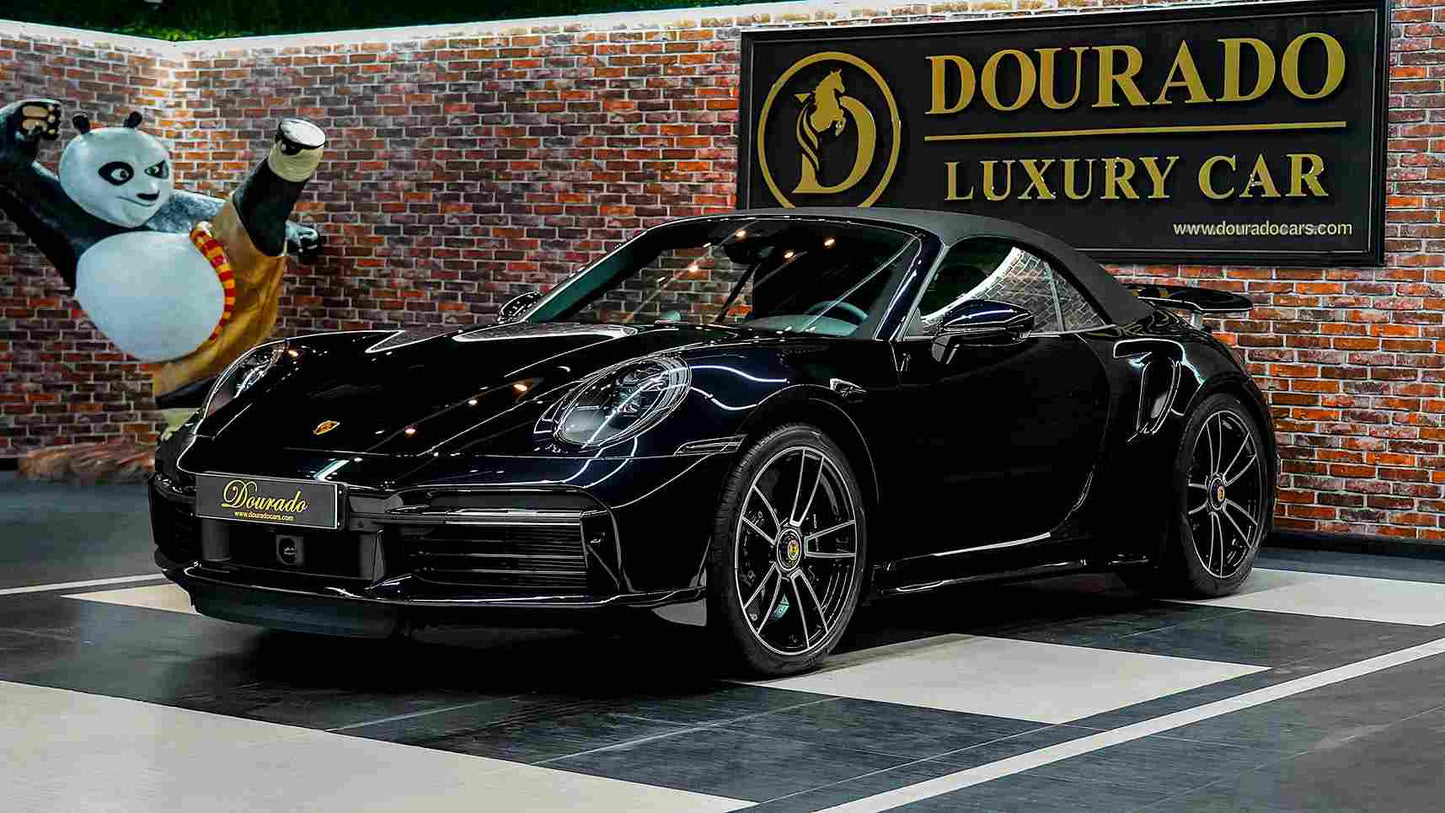 2023| Porsche 911 Turbo S Cabriolet - Black | Export Price