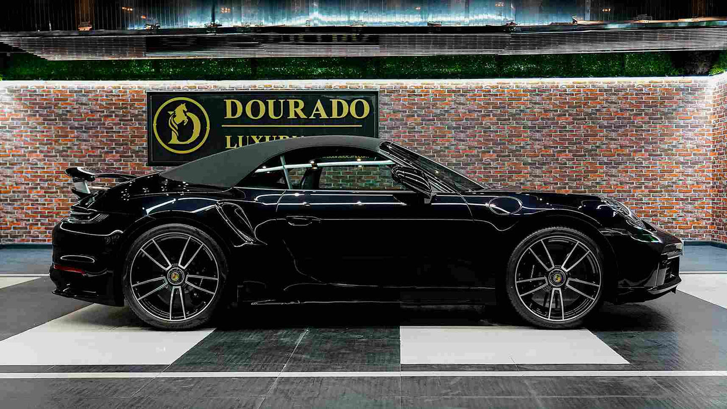 2023| Porsche 911 Turbo S Cabriolet - Black | Export Price