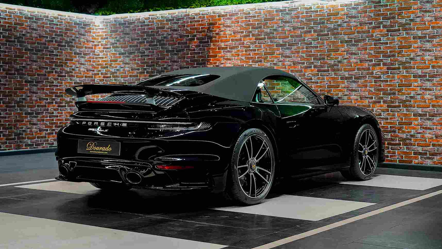 2023| Porsche 911 Turbo S Cabriolet - Black | Export Price
