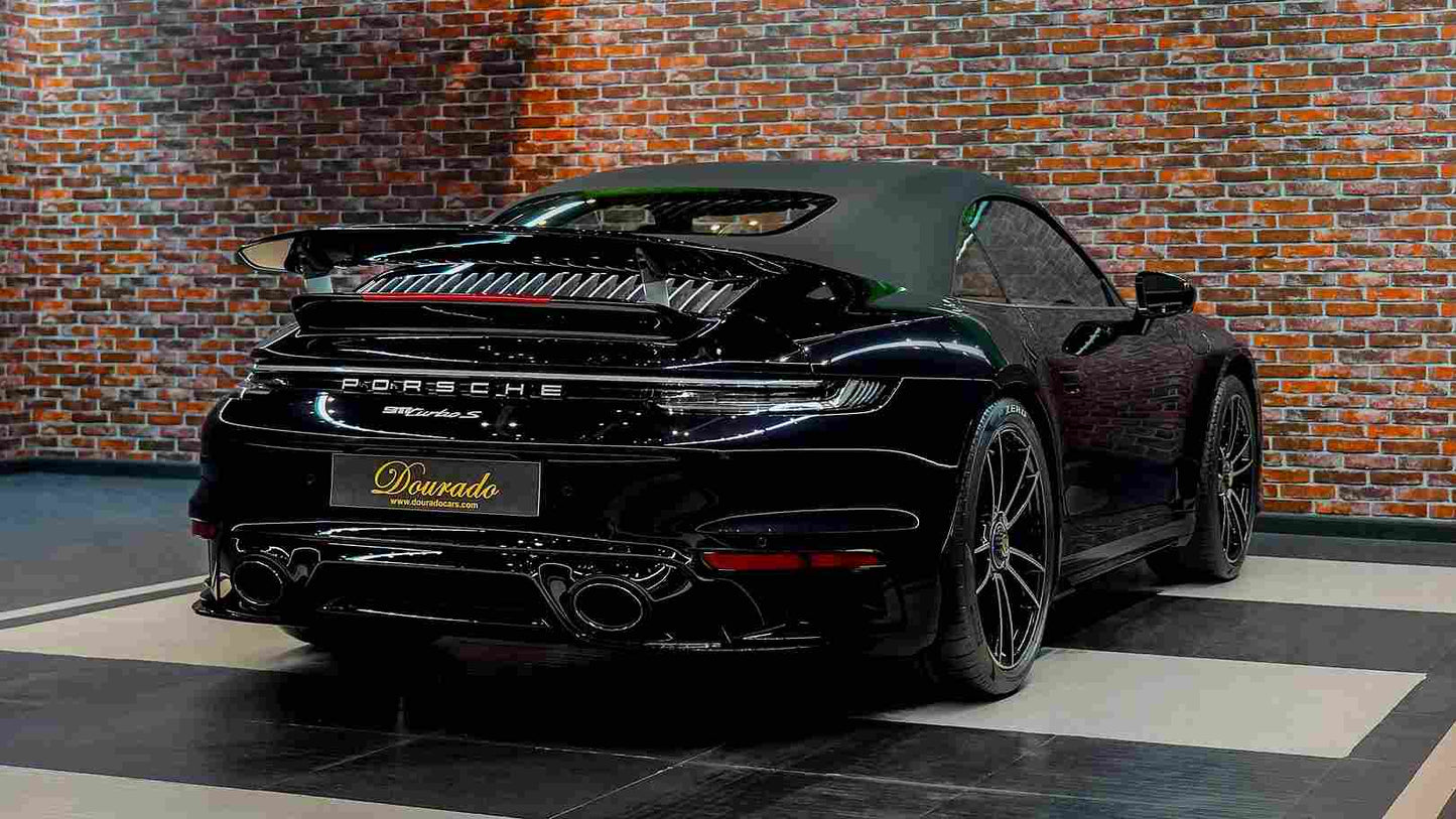2023| Porsche 911 Turbo S Cabriolet - Black | Export Price